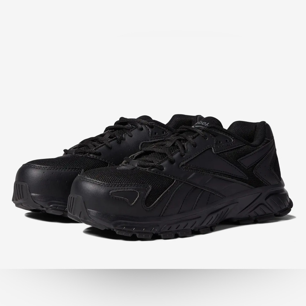 Reebok Men’s Black Hyperium Work Shoes Size 7